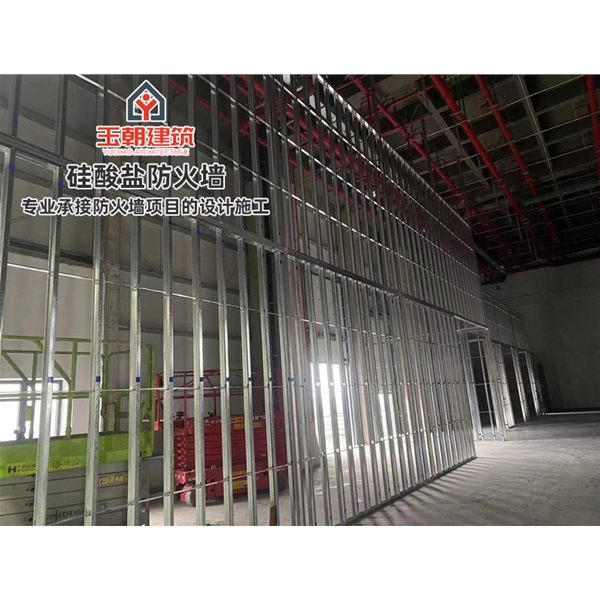 宁津硅酸盐防火墙 性能稳定 轻质高强 硅酸钙防火耐火3-4小时