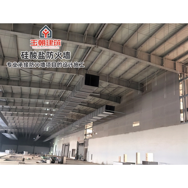 宁津轻钢龙骨防火墙 地下车库防火分区 防火阻燃 吸声隔音